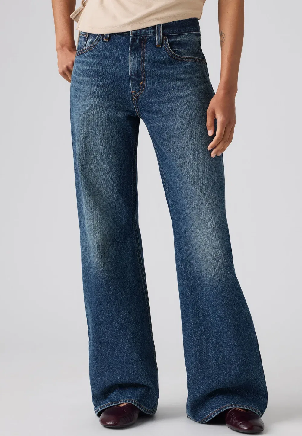 Свободные ботинки - расклешенные джинсы Levi'S, Phoenix Rising