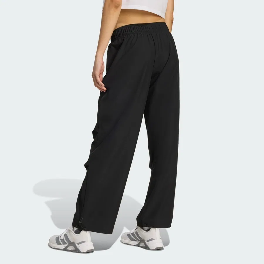 Спортивные штаны adidas WE WOVEN PAN JL5081, Черный — фото 2