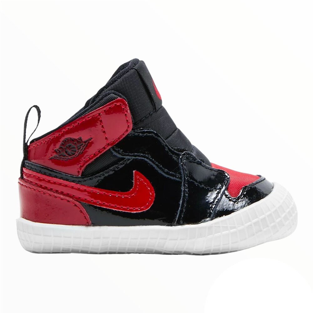 

Кроссовки Nike Air Jordan 1 Retro High OG Crib, красный/черный
