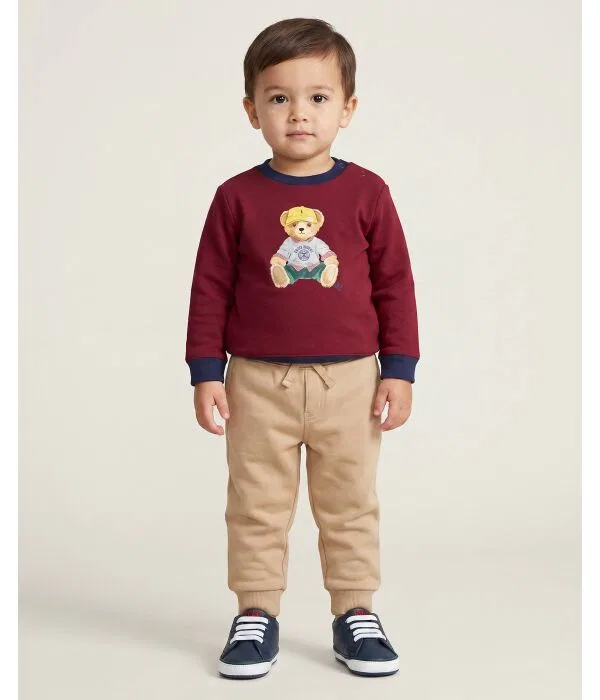 Детский комплект для мальчиков Regular Fit Polo Ralph Lauren, Bordeaux
