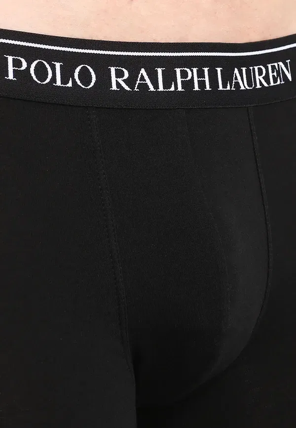 Комплект из 3 трусов, хлопок, Polo Ralph Lauren, Polo Black, черный — фото 3