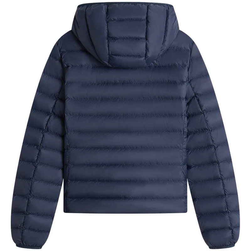 Женское пальто-пуховик с капюшоном Tommy Hilfiger, Navy Blue — фото 4