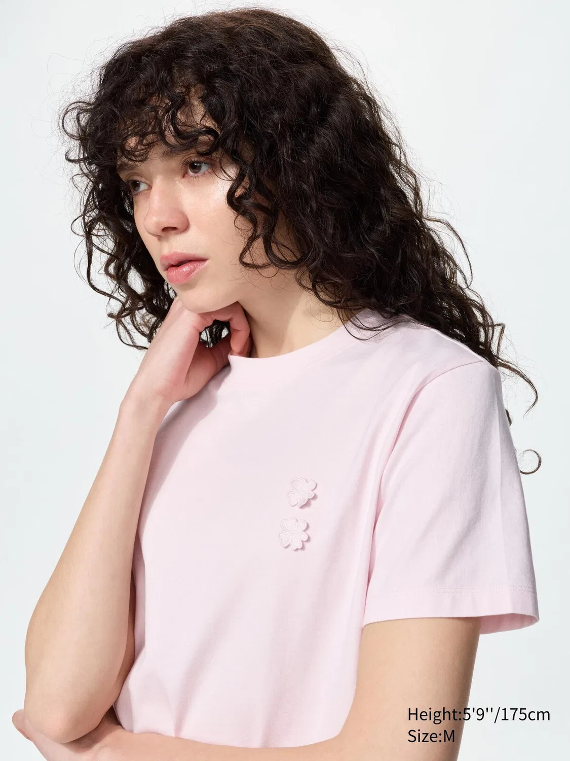 Футболка Uniqlo, с графическим принтом, белый — фото 3
