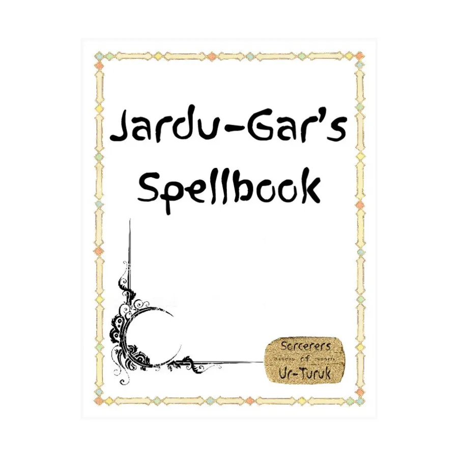 

Jardu-Gar's Spellbook, Sorcerers of Ur-Turuk, твердый переплет