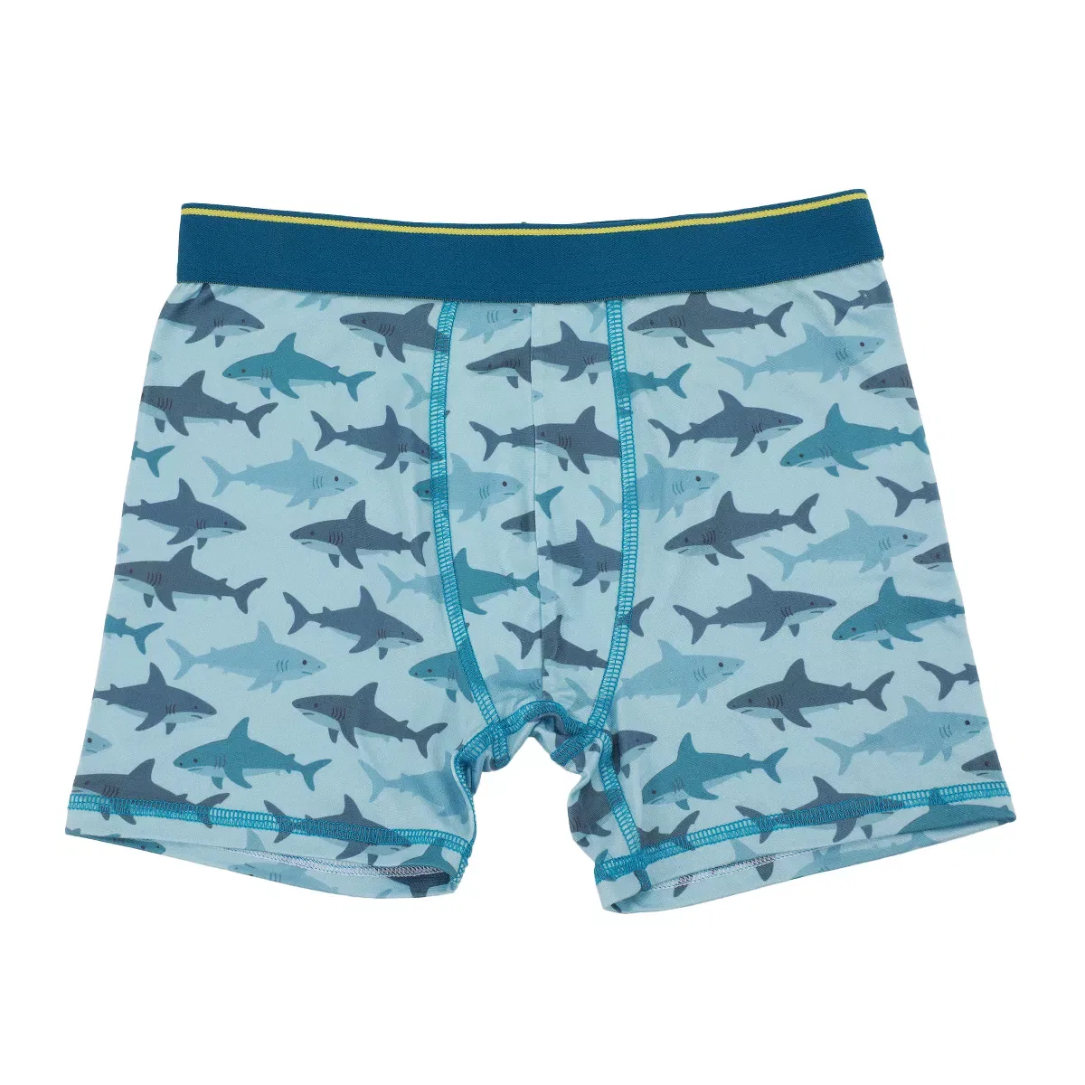 Детские боксеры для мальчиков с принтом Sharks All-Over Prints Bioworld, Sharks All-Over Prints — фото 4