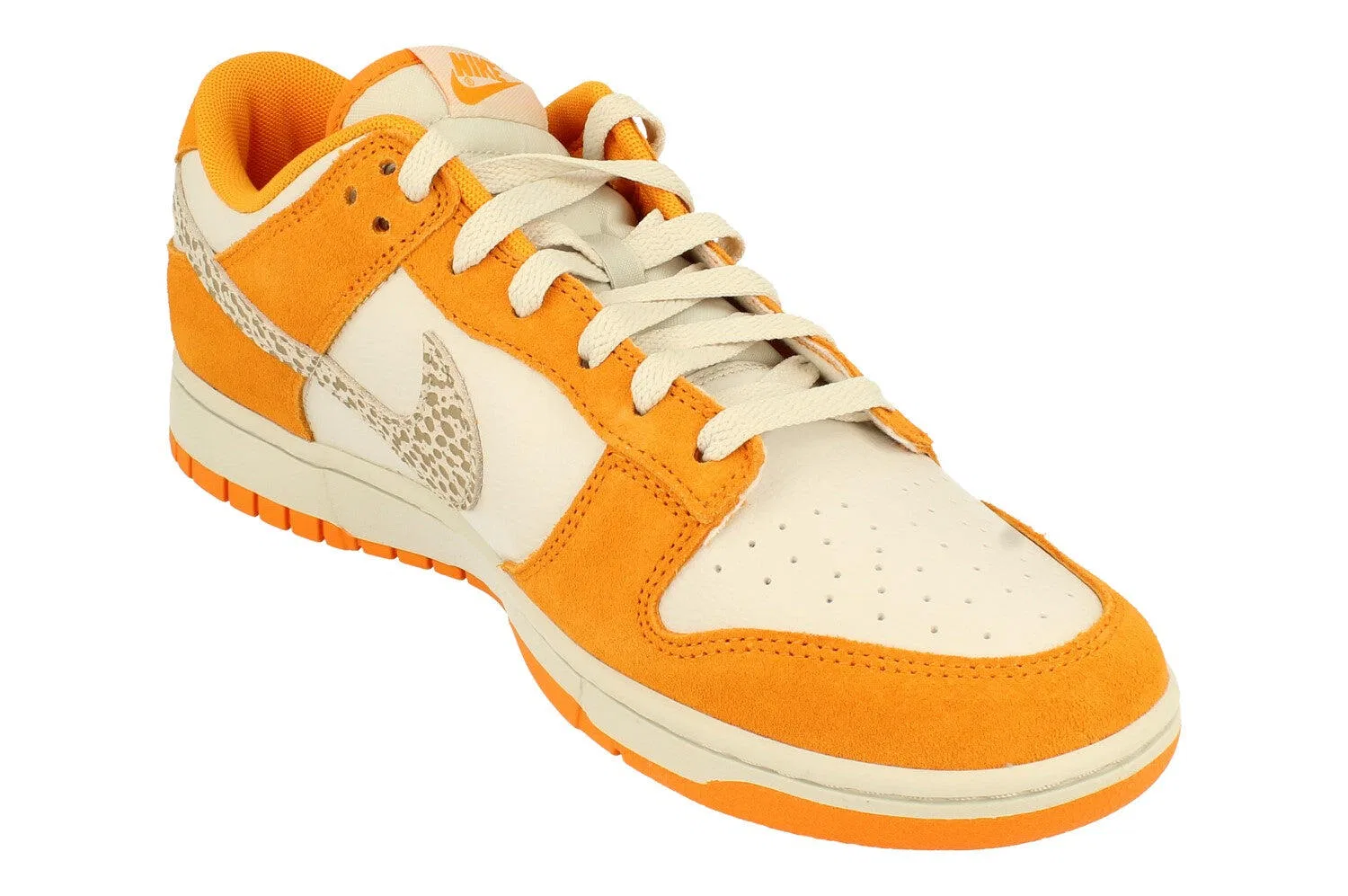 Детские повседневные кроссовки с принтом Safari Dunk Low Nike, Orange — фото 4