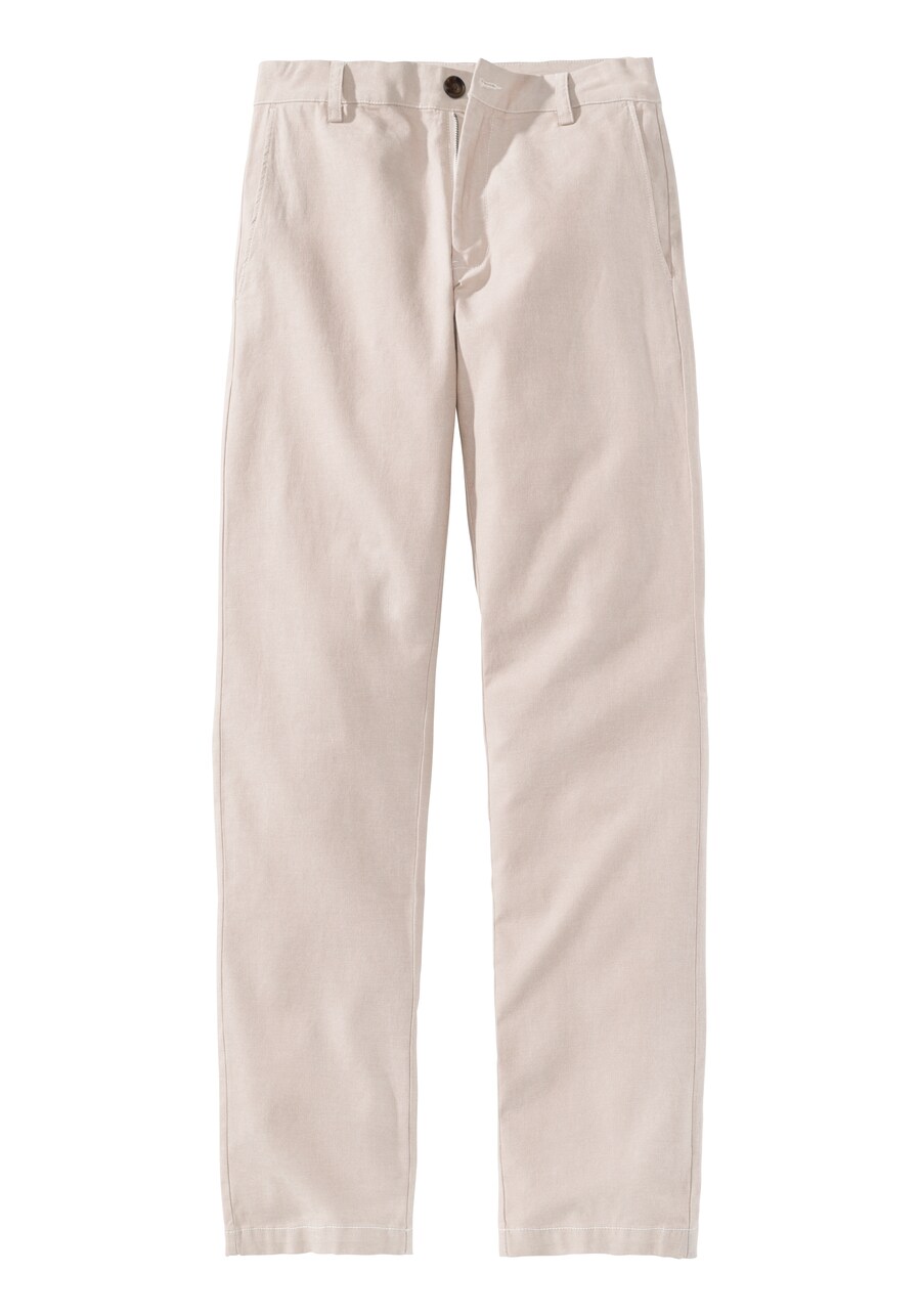 

Брюки чинос JOHN DEVIN Regular Chino Pants, бежевый