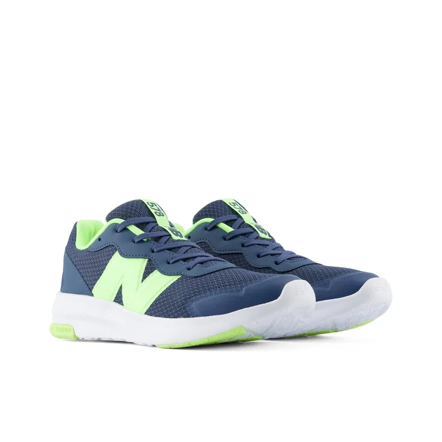 Спортивные кроссовки New Balance синего цвета — фото 4