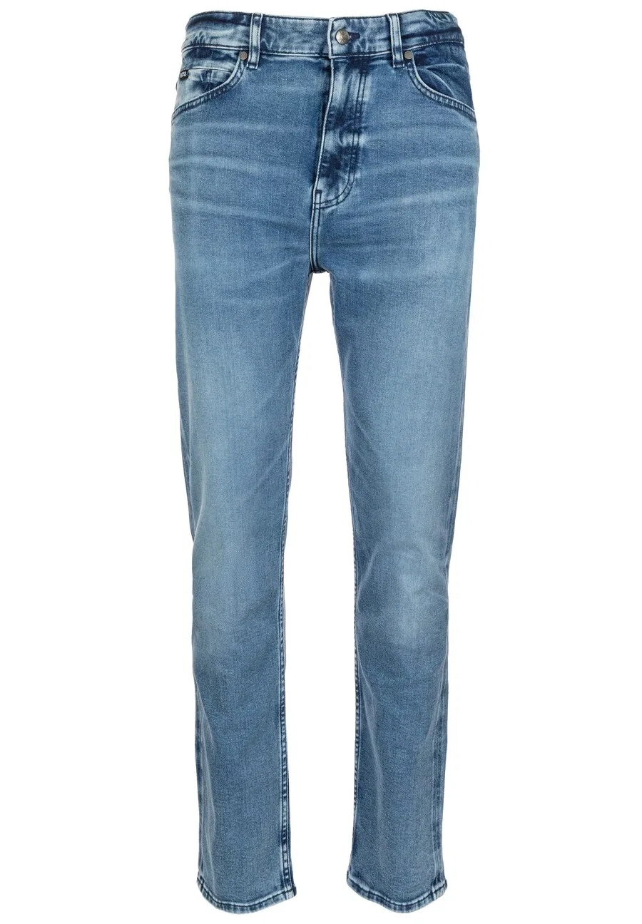Джинсы BOSS Slim fit 'Ogden' синего цвета