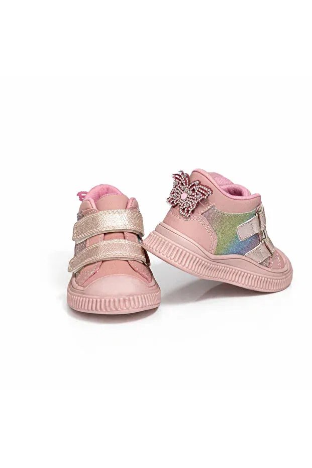 Детские ботинки для девочек утепленные Patterned Rmy Shoes, Pink