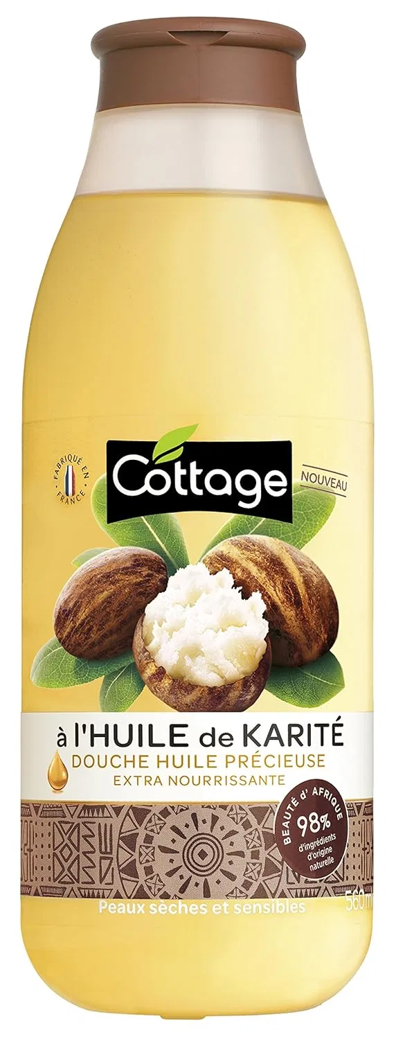 Масло для душа Extra Nourishing Shea, Cottage, набор 2 шт, 560 мл