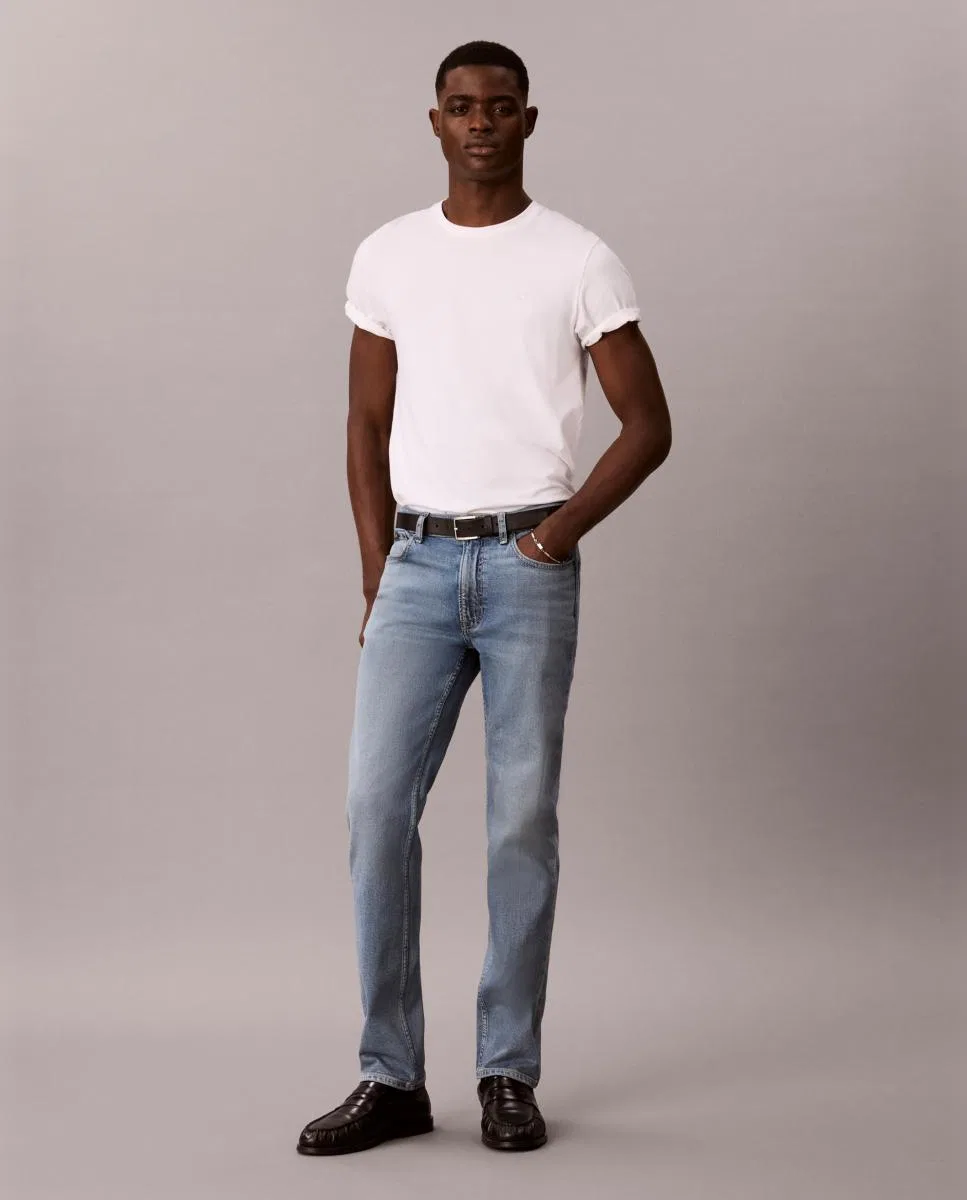 Мужское узкие джинсы, Vaquero Slim Straight 90s, Calvin Klein, голубой
