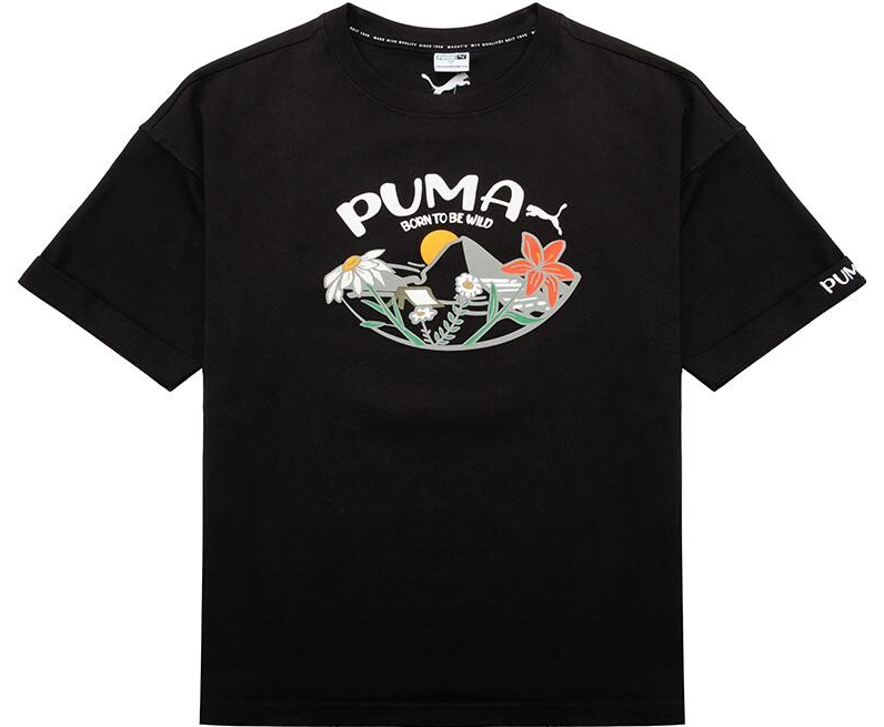 

Футболка Puma Set In Sleeve Women's, черный