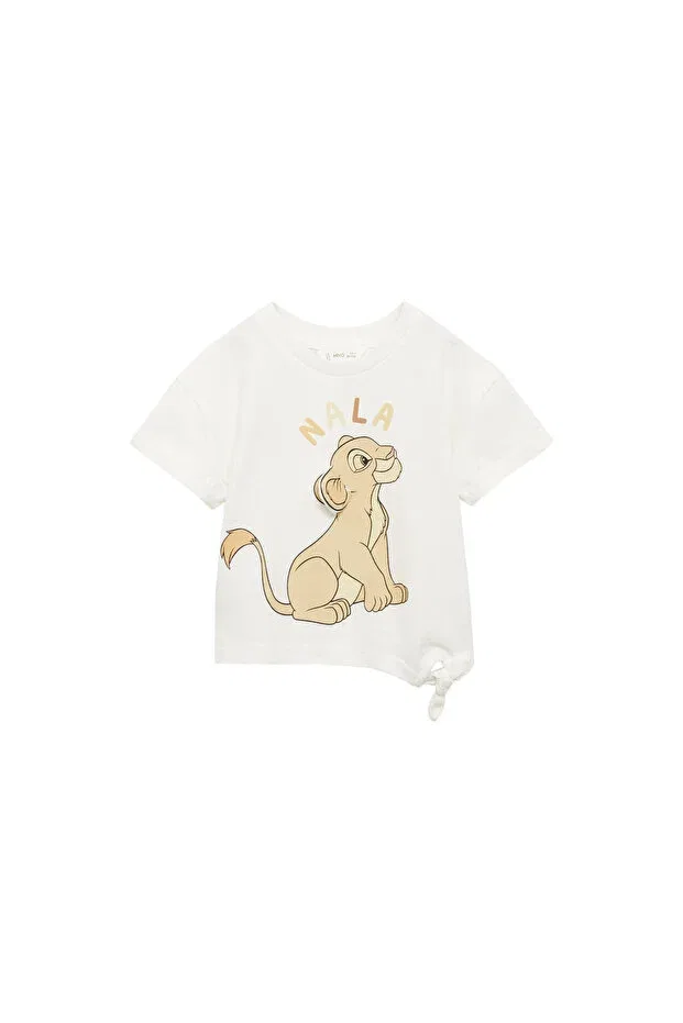 Детская футболка для девочек хлопковая Off-White Mango, Off White — фото 2