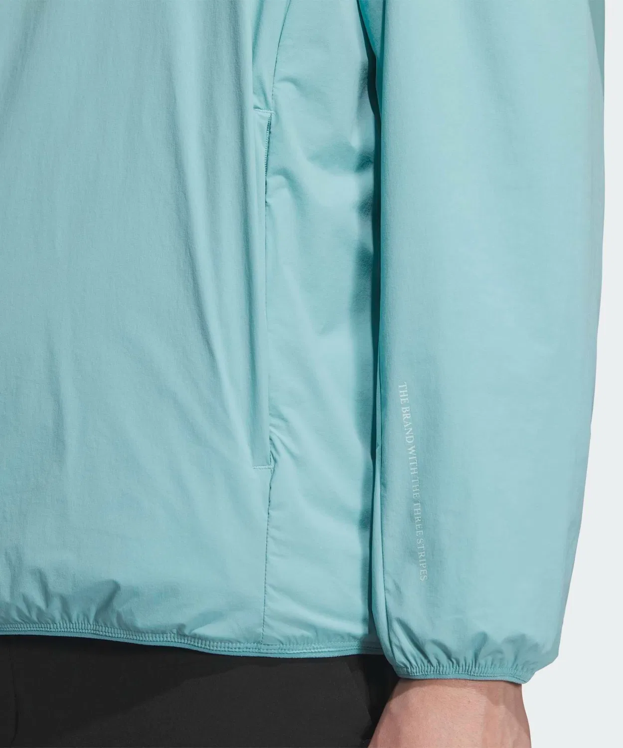 Мужская куртка-блузон с боковой молнией Adidas Golf — фото 4