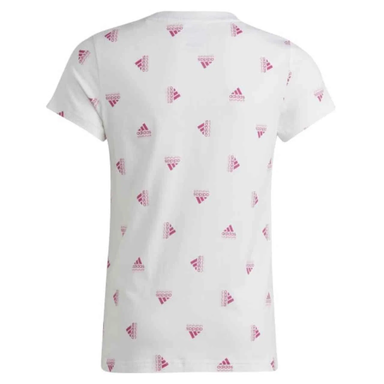 Детская футболка с принтом Brand Love Print Adidas, Weiß — фото 3
