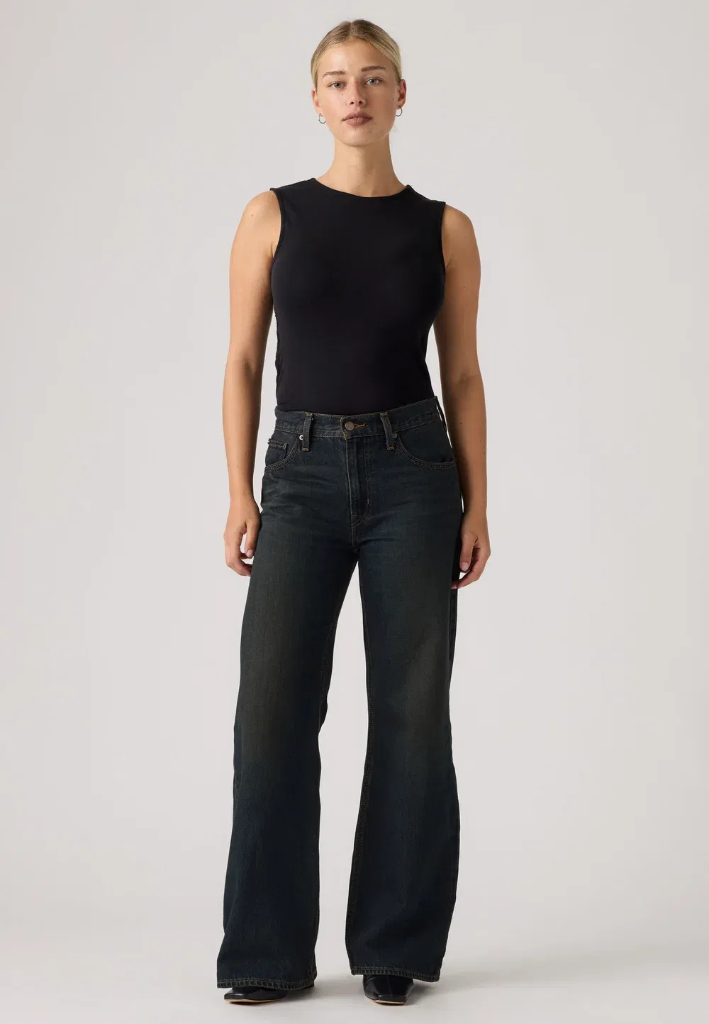 Ботинки средней высоты свободного кроя - джинсы-клеш Levi'S, Double Brewed Psk — фото 2