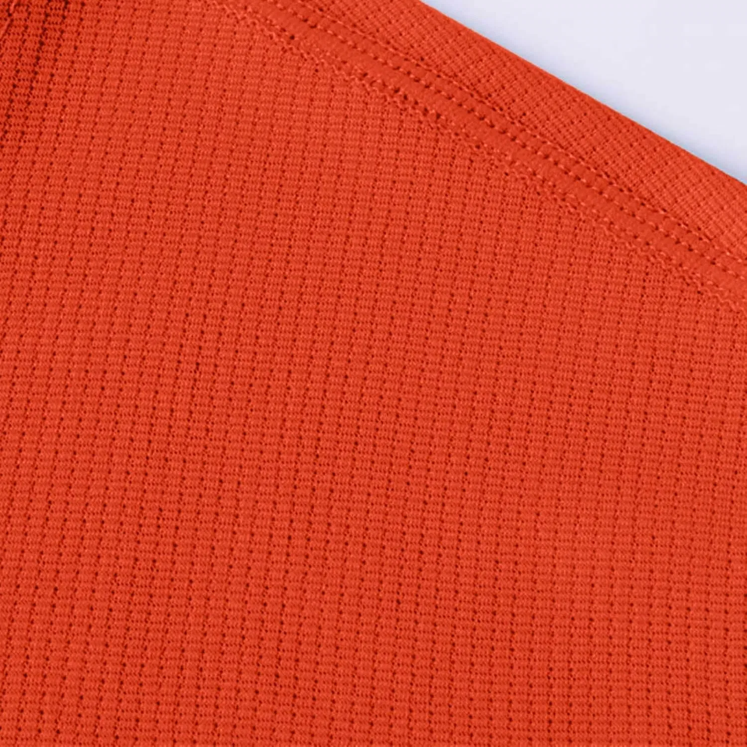 Мужская хлопковая футболка с круглым вырезом, Orange — фото 3