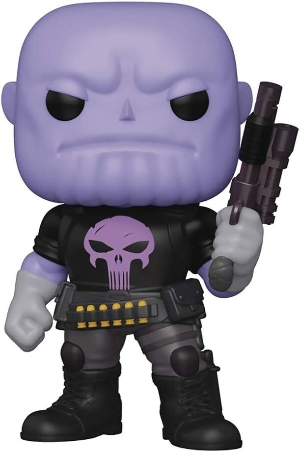 Фигурка Funko Pop! Super Marvel Heroes: Thanos Earth-18138 Vinyl Figure Multicolor, 15 см — фото 2