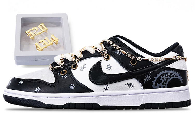 

Кроссовки Nike Dunk Skateboard Shoes Men Low-Top Black White