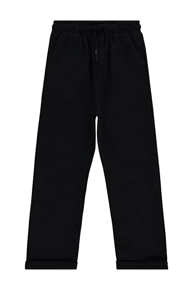 Детские брюки для девочек прямые Pike Civil Boys, Black