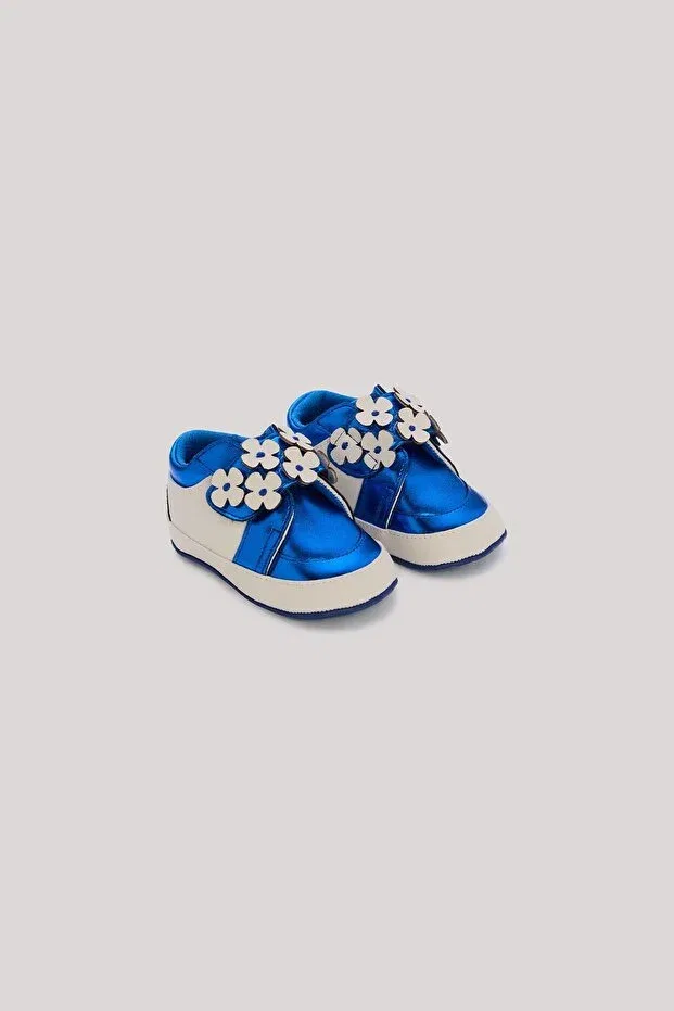 Детские пинетки для девочек синие Gb Baby, Blue — фото 3