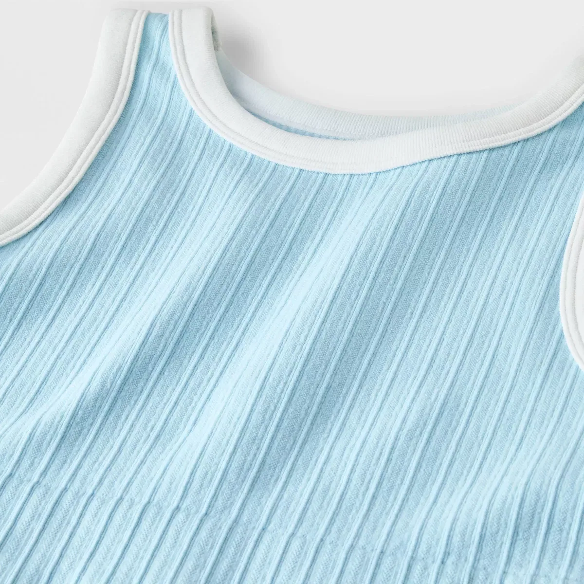 Детское бра для девочек с контрастной отделкой Без швов KIDS SOCKS/PACKAGED UNDERWEAR, Blue — фото 3