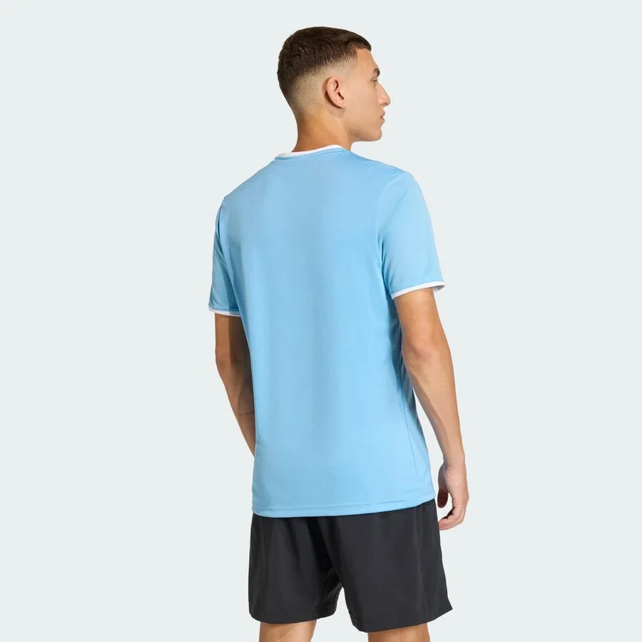 Спортивная футболка ADIDAS PERFORMANCE Performance Shirt 'Entrada26' светло-голубого цвета — фото 4