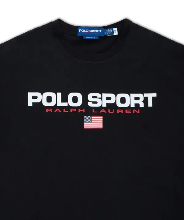 Футболка поло классическая, Polo Ralph Lauren, черный — фото 3