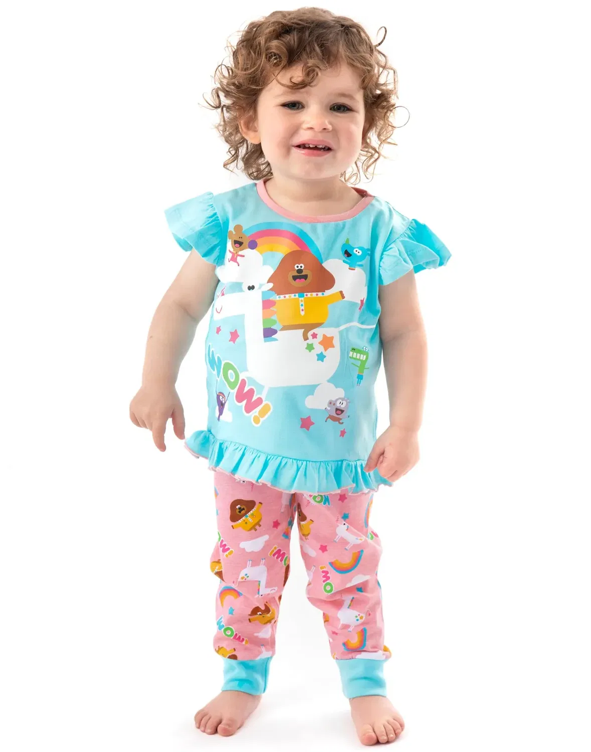 Детская пижама с коротким рукавом и длинными штанинами Hey Duggee, Blue — фото 2