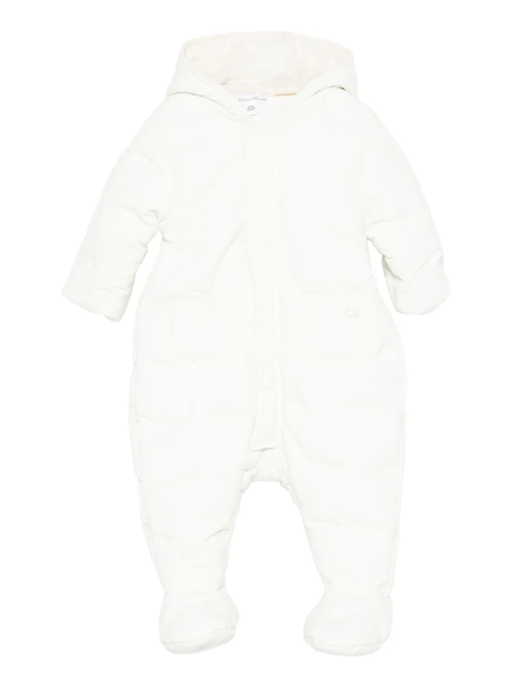 

Стеганый комбинезон с капюшоном Tartine Et Chocolat, нейтральный