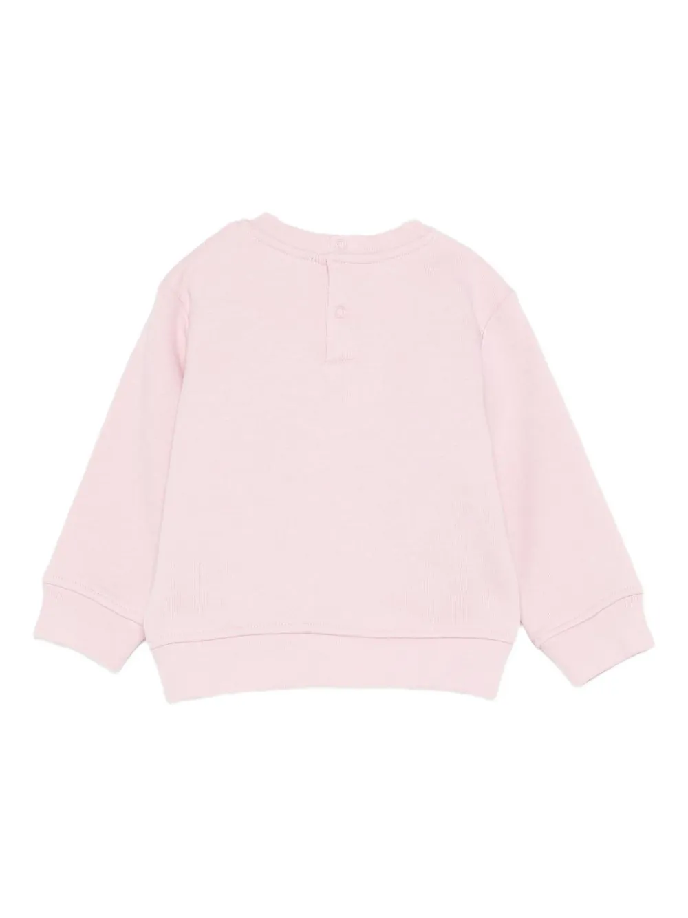 Свитшот с аппликацией Stella Mccartney Kids, розовый — фото 2
