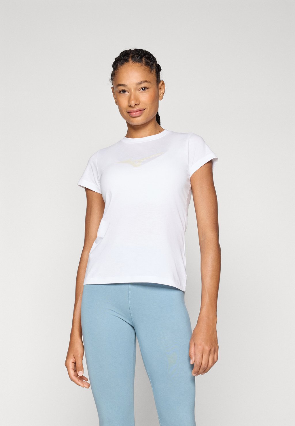 

Базовая футболка ATHLETICS TEE Mizuno, белый