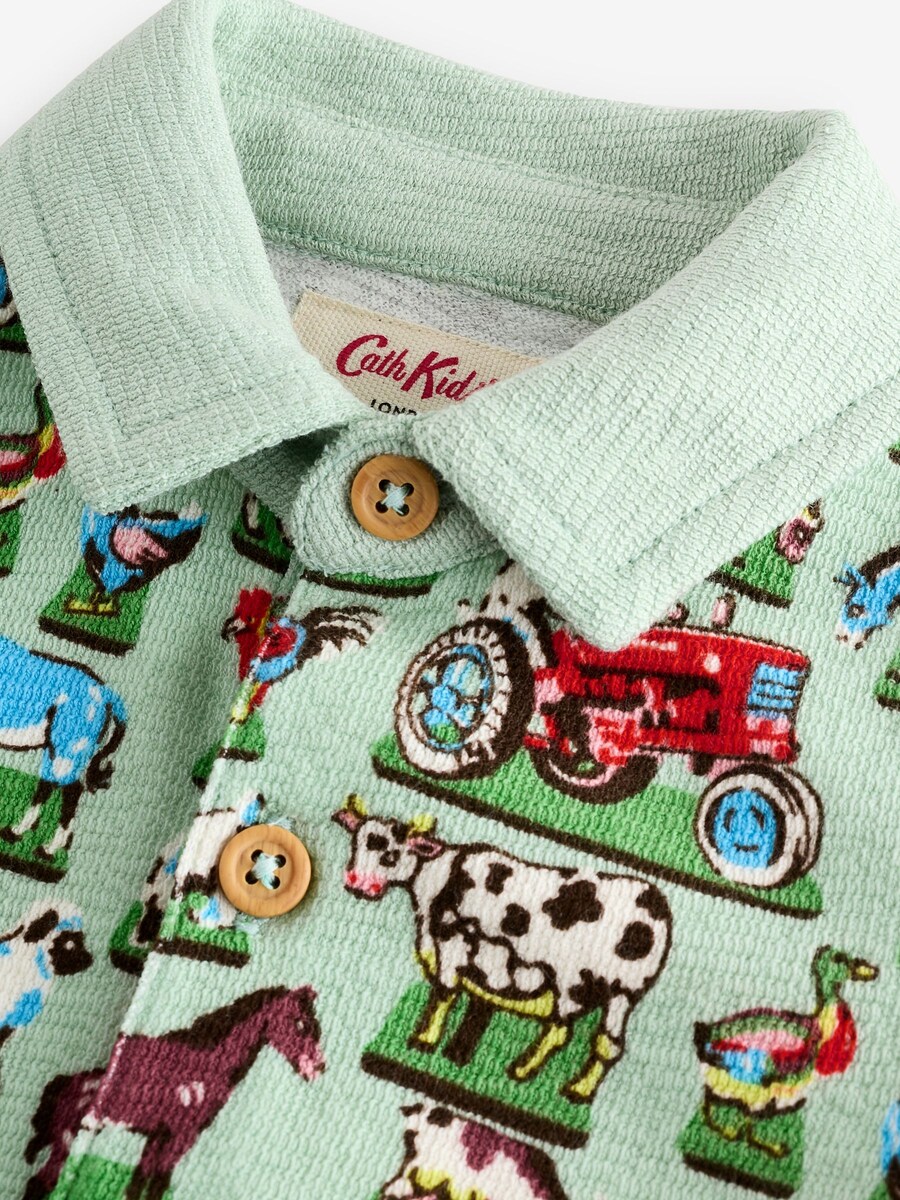 Комбинезон/боди Next Cath Kidston Romper, мятный — фото 3
