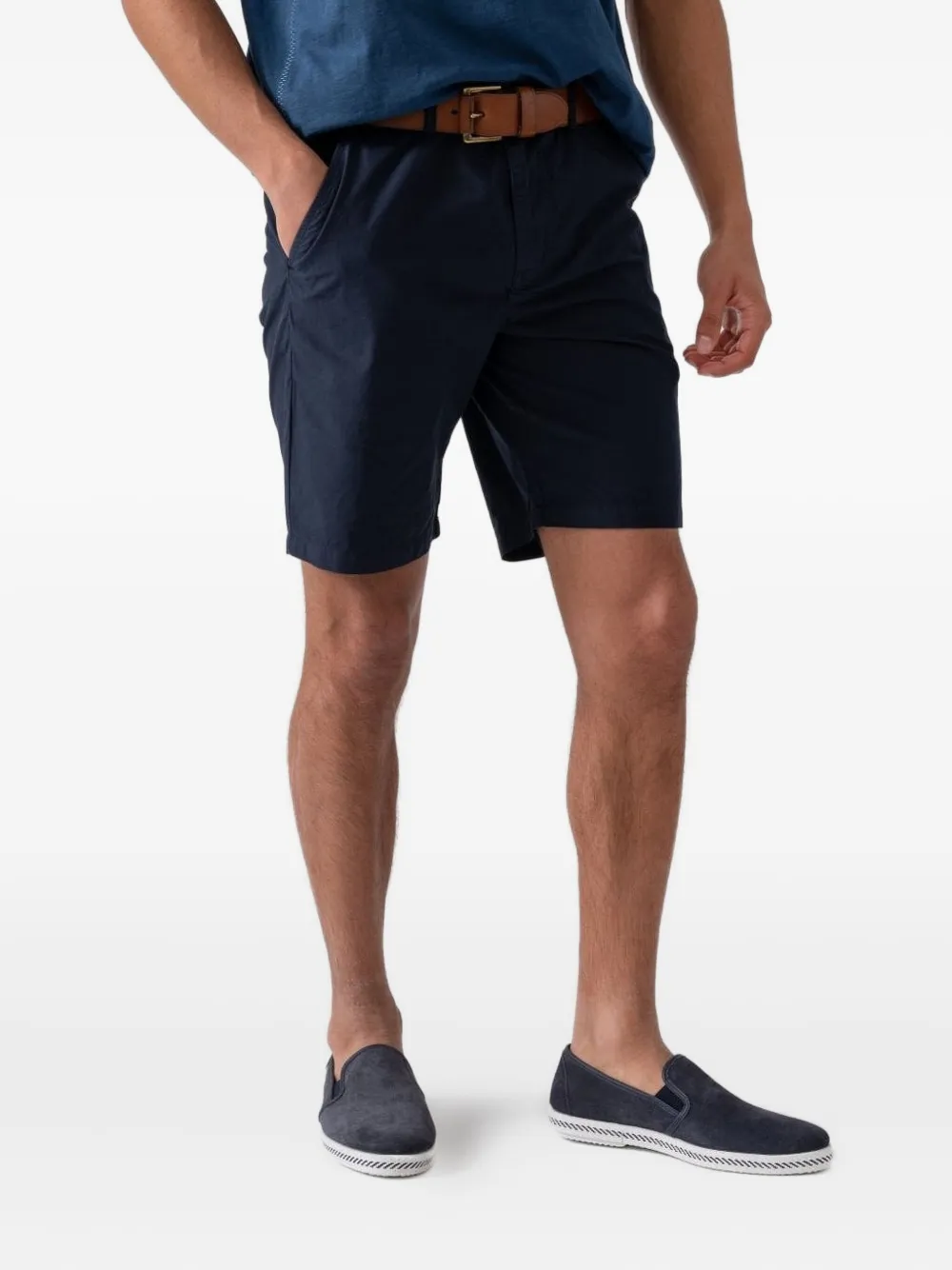 

Хлопковые шорты PS Paul Smith, синий