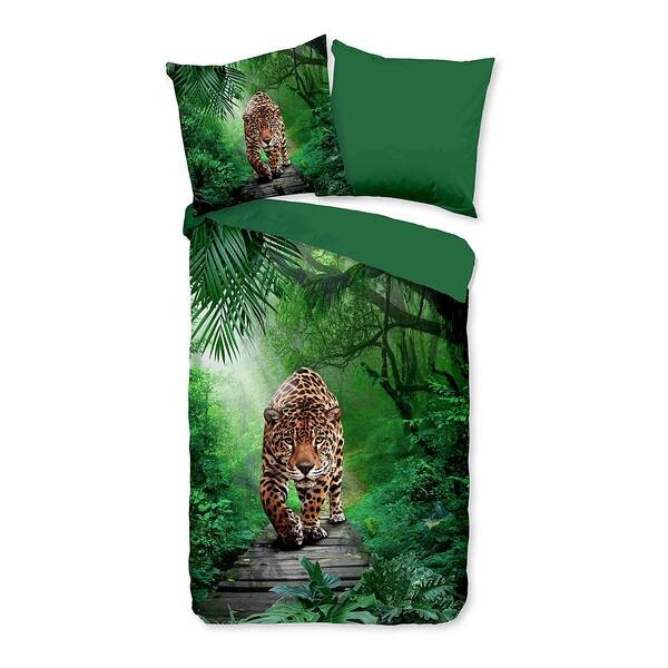 

Постельное белье из микрофибры amazone Pure, зеленый