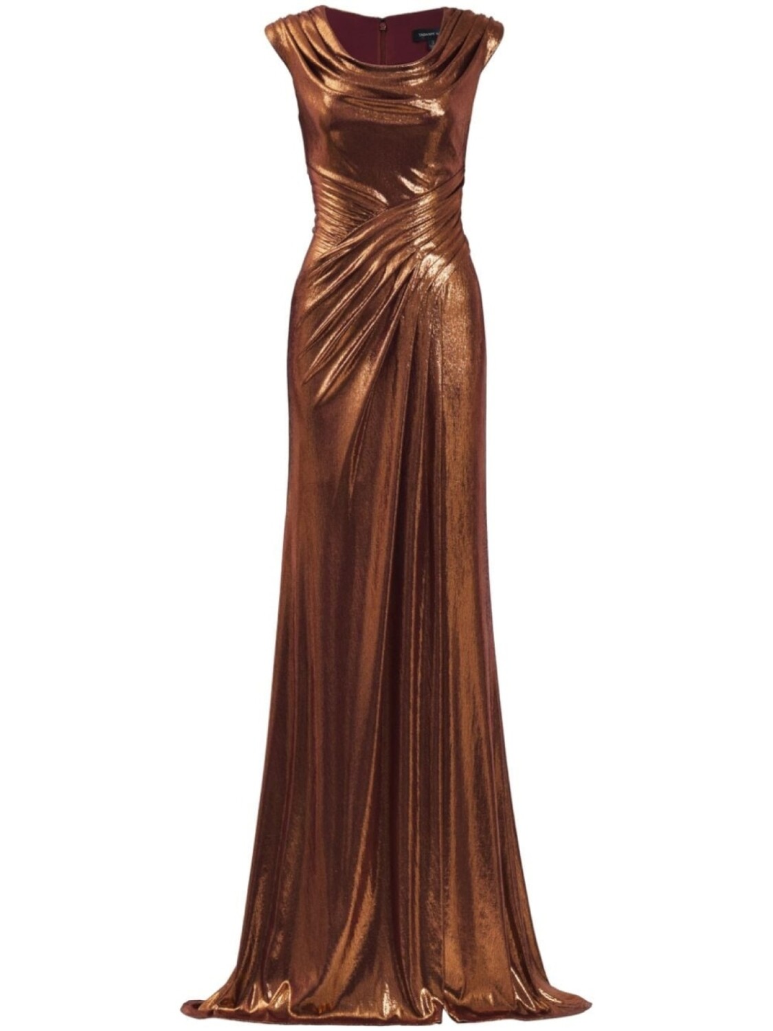 

Tadashi Shoji платье с драпировкой Houghton, коричневый