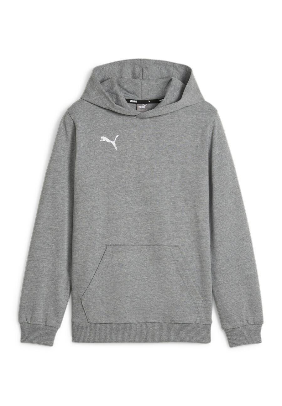 

Детская толстовка с капюшоном PUMA teamGOAL Casuals, пуловер 658619, серый