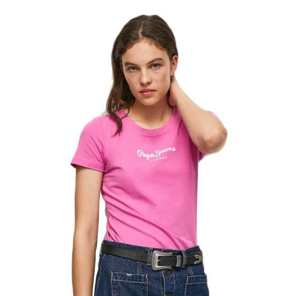 

Футболка Pepe Jeans New Virginia N, розовый
