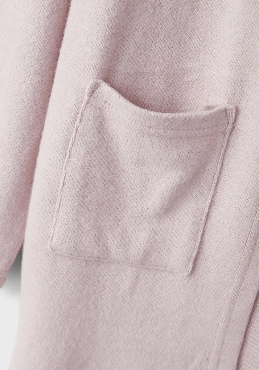 Кардиган Name It "NKFVICTI LS KNIT CARD", светло-фиолетовый — фото 3