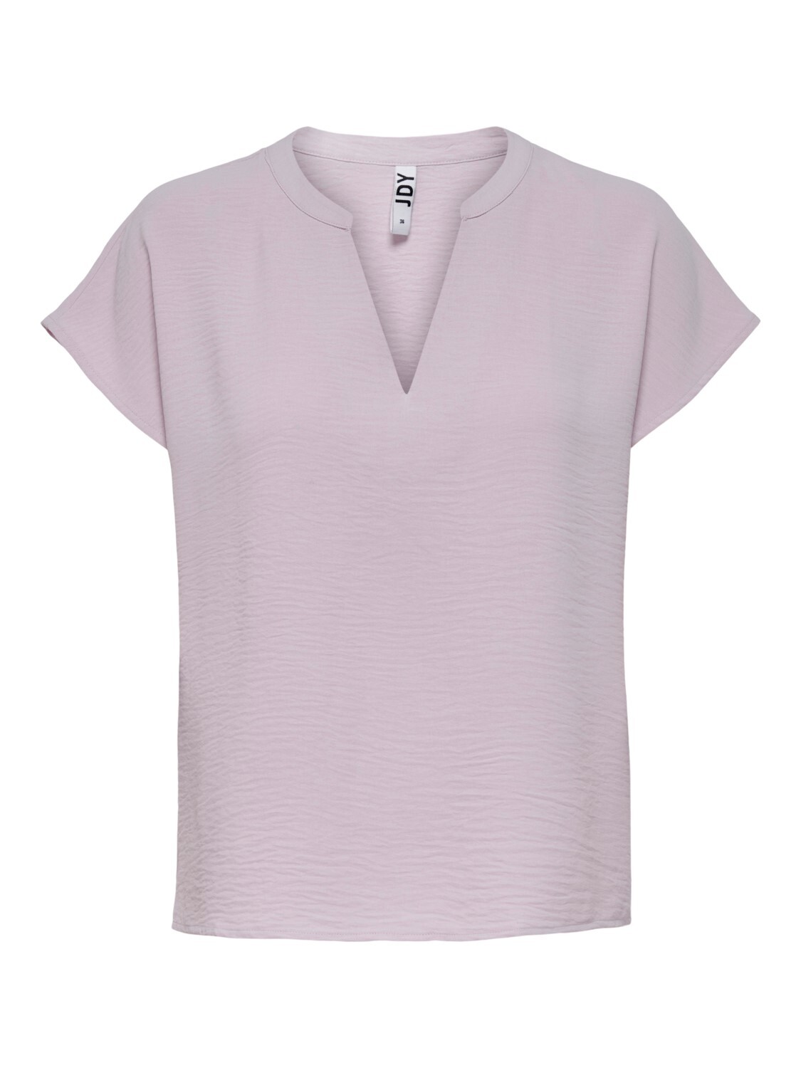 

Блуза JACQUELINE de YONG Einfarbige Kurzarm V Ausschnitt nshirt Blouse JDYLION, фиолетовый