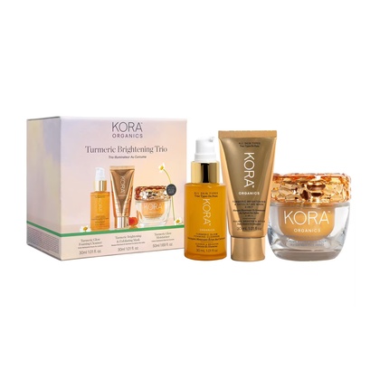 

Подарочный набор из трех средств для осветления куркумы Kora Organics