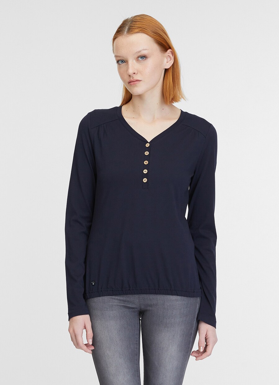 

Лонгслив Ragwear Shirt, морской синий