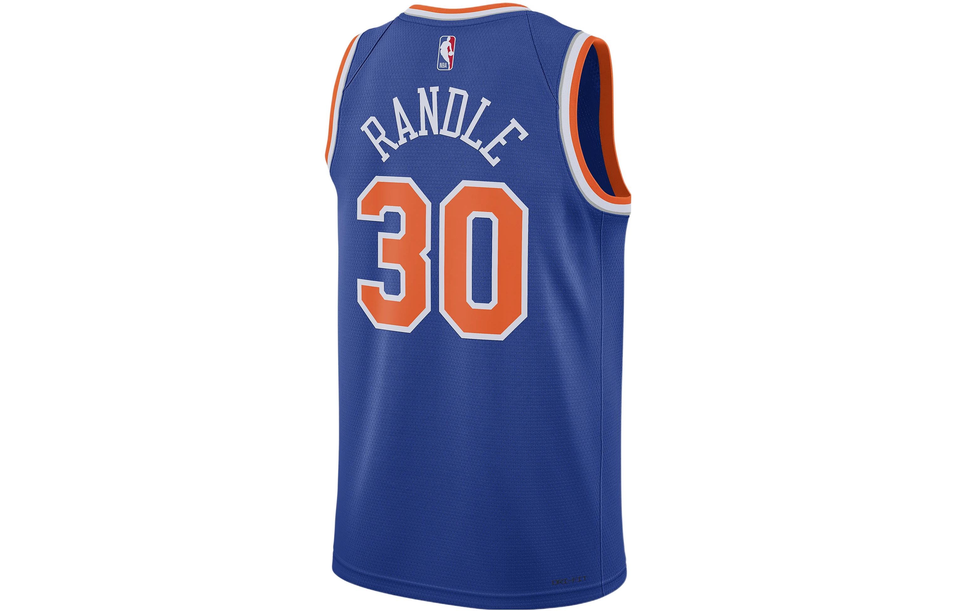 Баскетбольное джерси Nike Dri-FIT NBA New York Knicks Julius Randle Icon Edition 2022/23 Swingman Jersey — фото 2