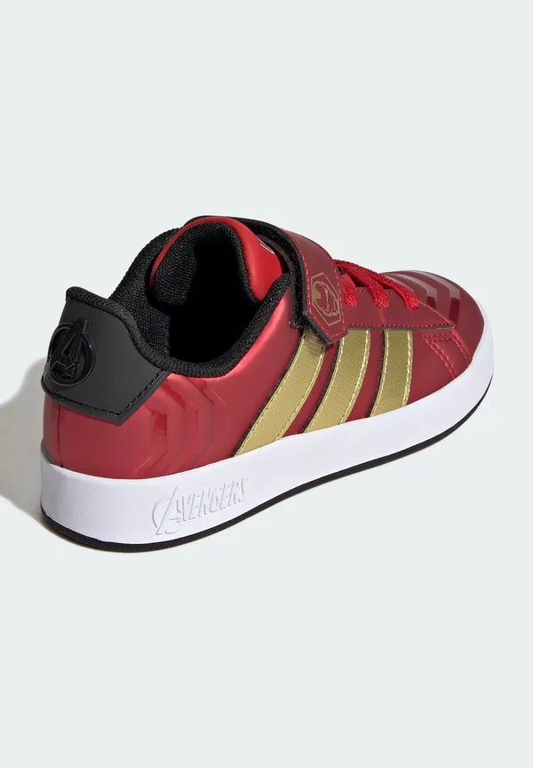 Кроссовки marvel avengers grand court Adidas Sportswear, Better Scarlet Matte Gold Core Black — фото 4