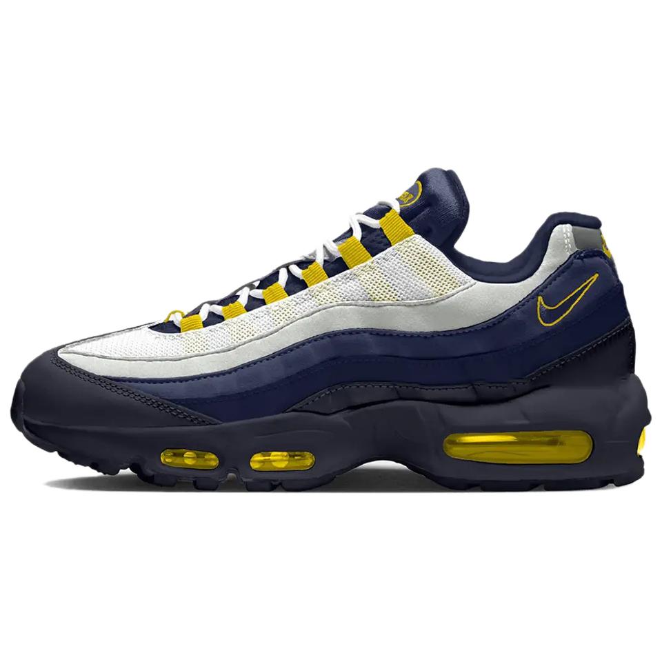 Eric Koston x Air Max 95 низкие повседневные кроссовки для бега unisex белый Nike, синий белый — фото 3