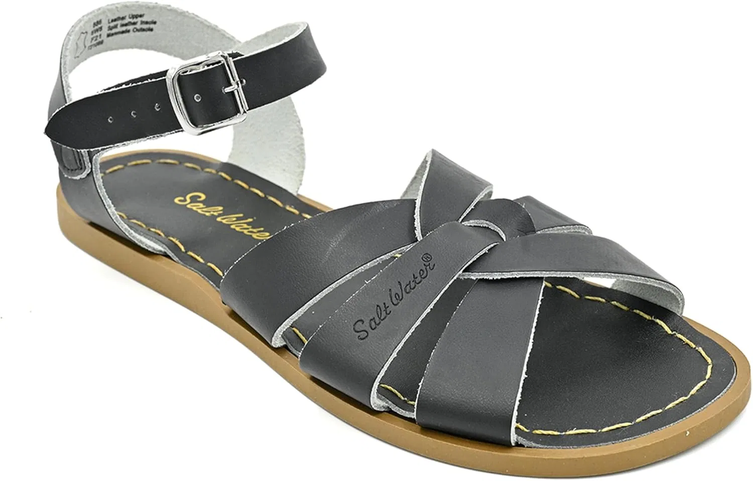 Сандалии кожаные Salt Water, Black Salt Water Sandals