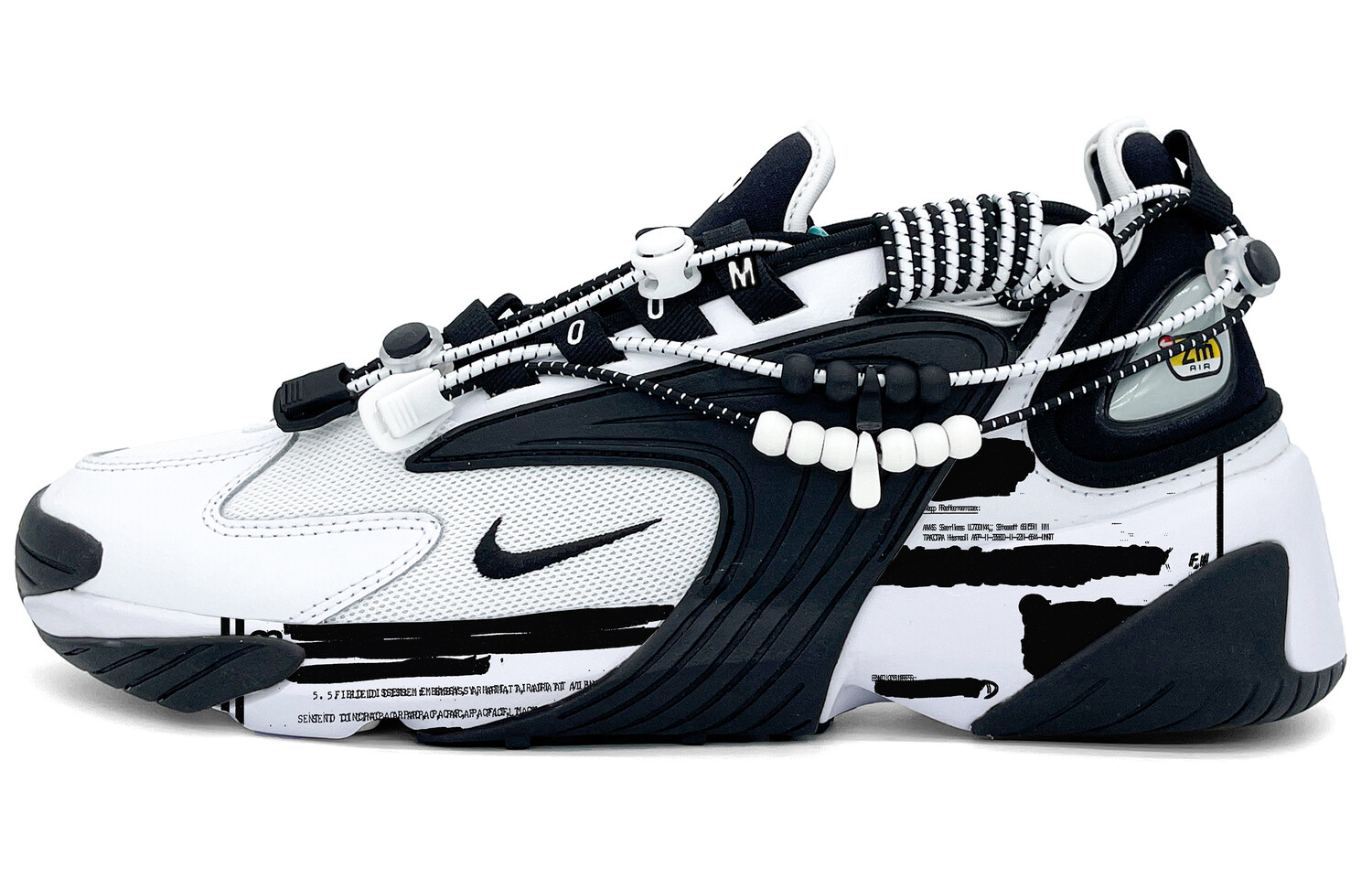 

Кроссовки Zoom 2K унисекс с низким верхом белые Nike