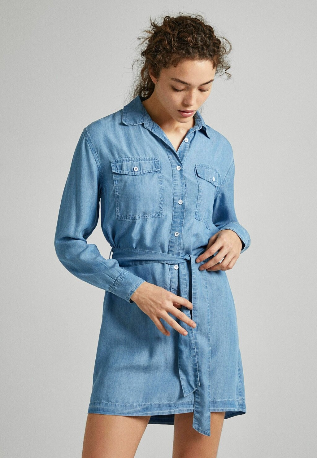 

Джинсовое платье ERINE Pepe Jeans, синий