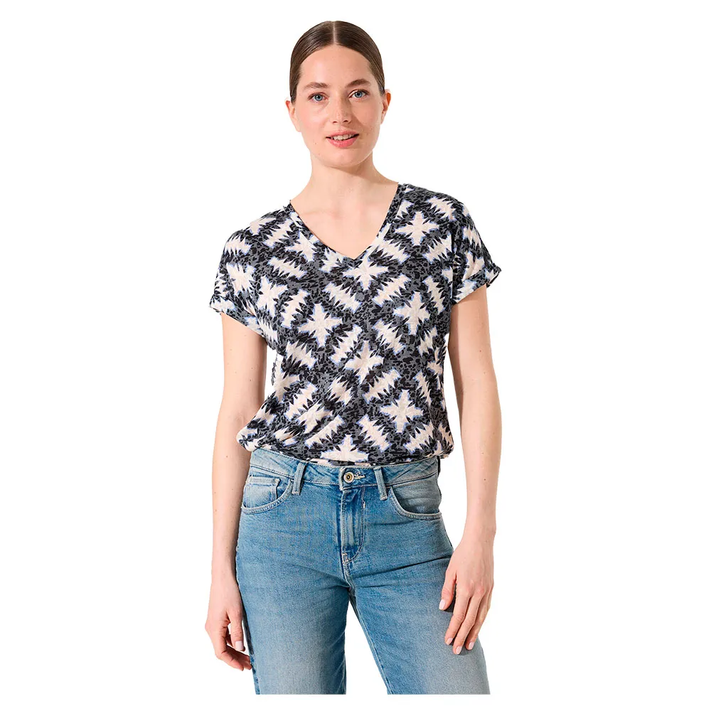 

Футболка Garcia H50002 short sleeve v neck, серый